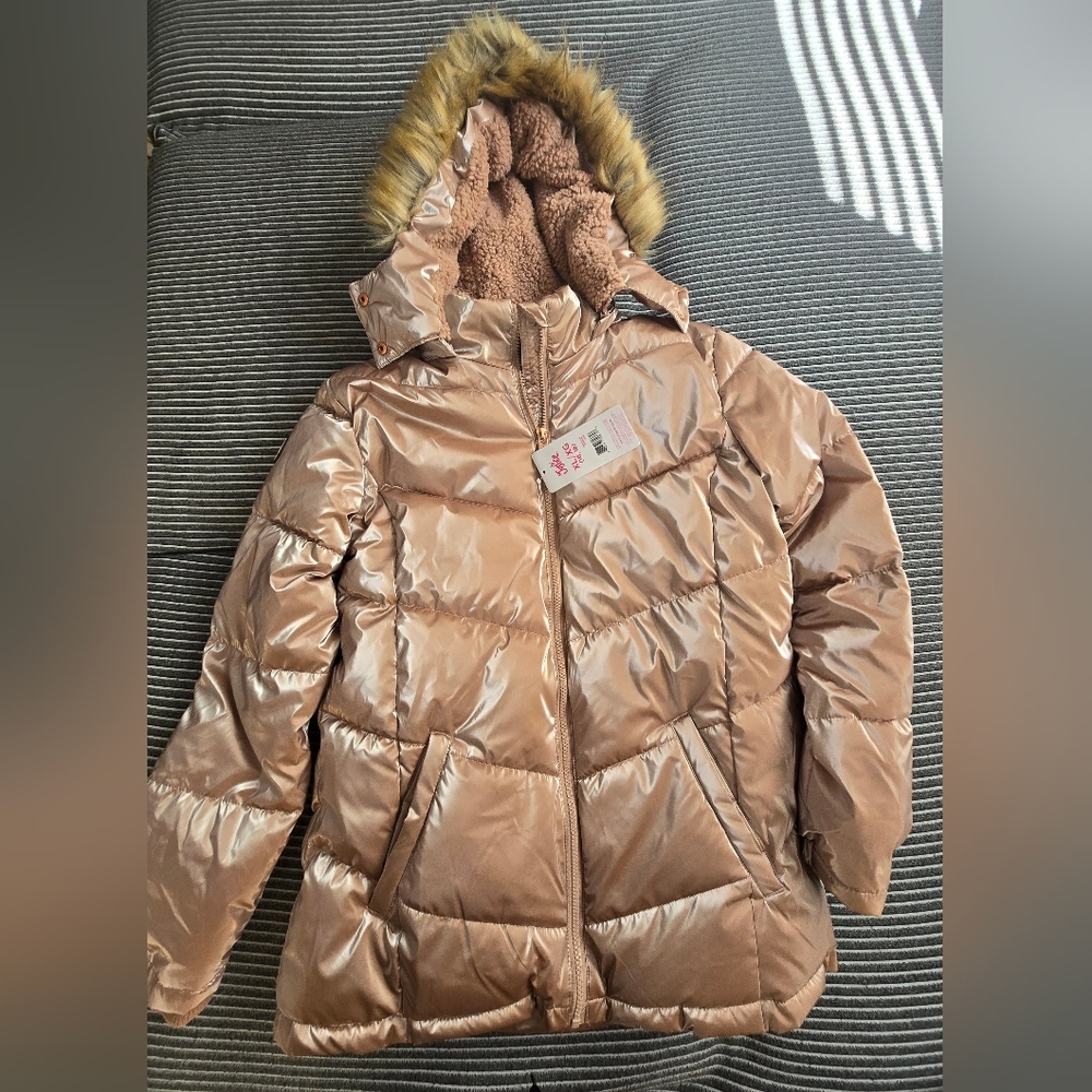 Justice winter coat 16/18 pink